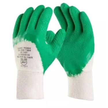 Imagem de Luva de Mao Fort Latex T9 Verde Hsd - Redemac Bomagg