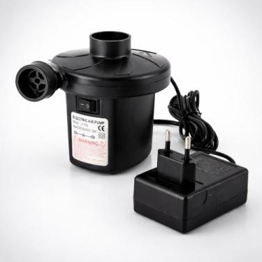 Imagem de Bomba de Ar Elétrica Portátil Infla e Desinfla Bivolt 12V - Genérica