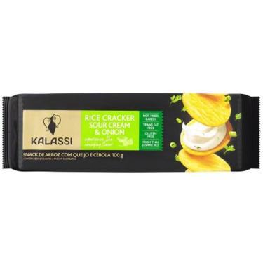 Imagem de Snack Sour Cream Kalassi 100g, 1, Queijo e Cebola