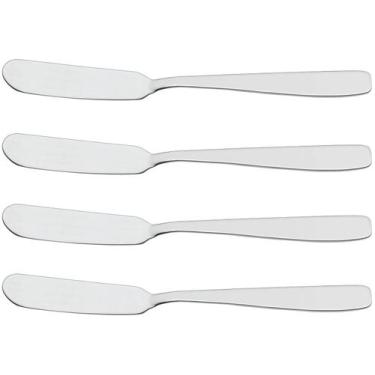 Imagem de Conjunto de Espátulas para Manteiga Inox Tramontina Cosmos 4 Peças, In