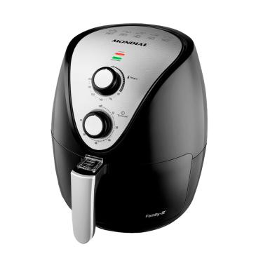 Imagem de Fritadeira Elétrica Air Fryer Mondial Family AF-30 3,5L Preta - 127V