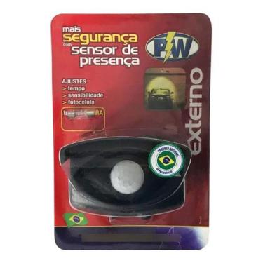 Imagem de Sensor De Presença Externo Sol E Chuva Alta Qualidade Bivolt - PW Elét