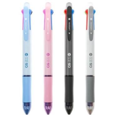 Imagem de Caneta e lapiseira 0,7 mm cis 5 em 1, Preto