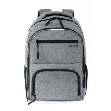 Imagem de Mochila Masculina para Notebook México Cinza - Bagaggio, U