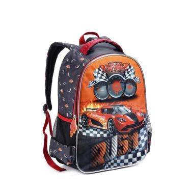 Imagem de Mochila de costas infantil Escolar Carro Relâmpago menino-Unissex
