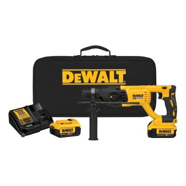 Imagem de Martelete Pro 20v Bateria Com Maleta Alta Potencia - Dewalt Amarelo