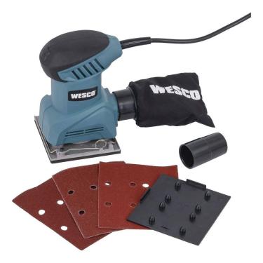 Imagem de Lixadeira Orbital Pro 240w 220v Com Coletor - Wesco Verde