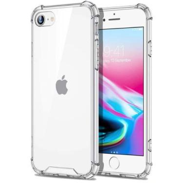 Imagem de Capa capinha compatível com iPhone SE 2020/SE nova geração transparent