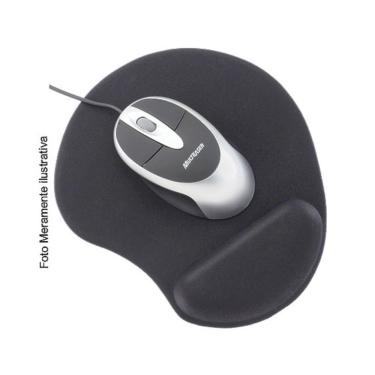 Imagem de Mouse Pad Gel Preto Ac024