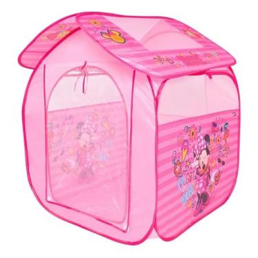 Imagem de Barraca Infantil Casa Minnie Portátil Rosa Zippy Toys