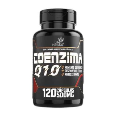 Imagem de Coenzima Q10 100% Pura 500mg Desempenho Físico Antioxidante - MarketVi