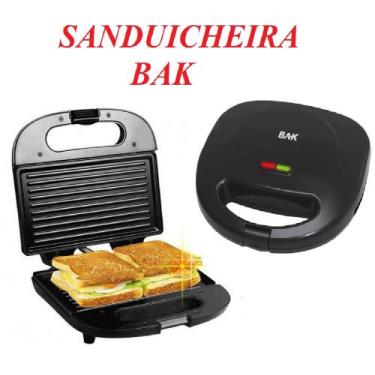 Imagem de Sanduicheira Elétrica BAK 750w Fast Grill 127V OU 220V, 220V