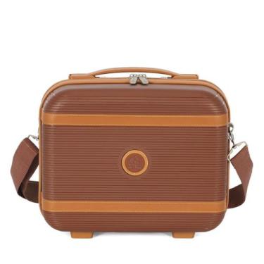 Imagem de Frasqueira Necessaire Viagem Grande 14" Porta Cosméticos Higiene Joias