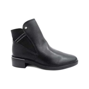 Imagem de Bota Comfortflex Cano Baixo 23-69301 Preto, 35, Preto