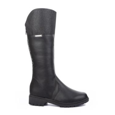 Imagem de Bota Pink Cats Menina Preto Ref:V3353, Preto 12, 31