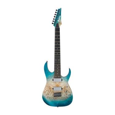 Imagem de Guitarra 7 cordas ibanez rg-1127pbfx-cif w com bag