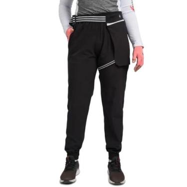Imagem de Calça Esportiva Feminina Fishing Co com Pochete FPS UV50+ Preta - Fish