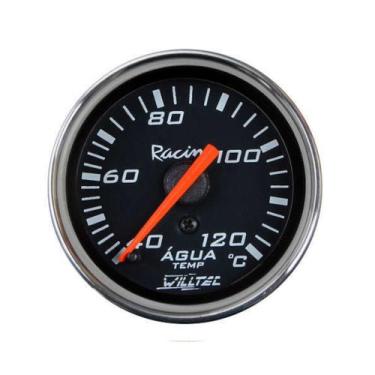 Imagem de Termômetro Temperatura Água Mecânico 40-120 Preto - Willtec