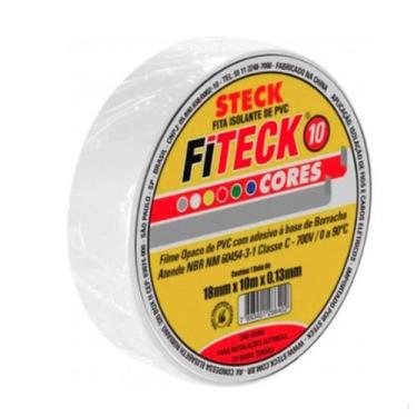 Imagem de FITA ISOLANTE STECK 10m BRANCA - SFT1310BR - 3M
