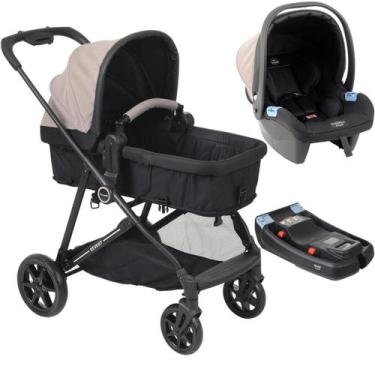 Imagem de Carrinho Bebe Materna Base Burigotto Reversivel Revert 22 Capuccino