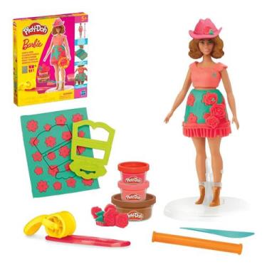 Imagem de Play Doh Massinha Barbie Arranjos E Franjas - Hasbro G1360