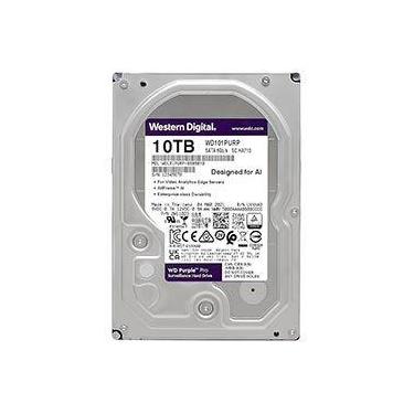 Imagem de HD Western Digital 10TB WD Purple Pro 3.5 SATA 3 7200RPM WD102PURP Vig