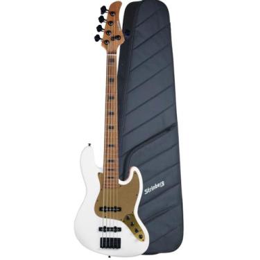 Imagem de Baixo Strinberg JBS155AD Jazz Bass 5 Cordas, JBS155AD PW