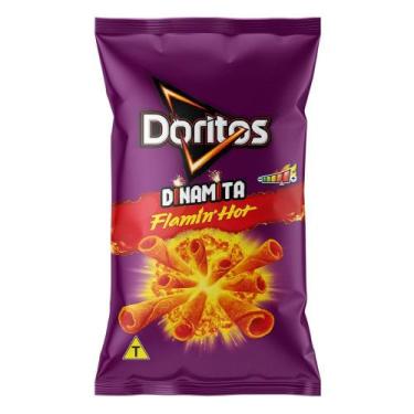Imagem de Doritos Dinamita Flamin Hot Sabor Carne Defumada Picante 110g