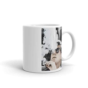 Imagem de Caneca de charuto e óculos de sol John F Kennedy