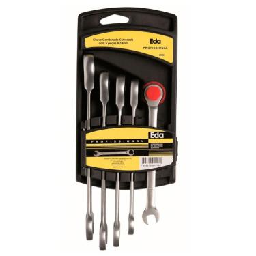 Imagem de Jg Chave Catraca Comb 08 - 14Mm I.Eda 05Pc