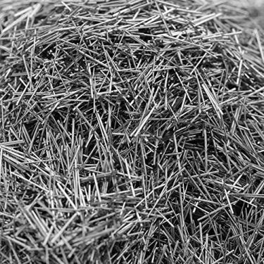Imagem de Pino de polimento, pinos de mídia de aço inoxidável para polir e polir, copo magnético de pinos para polimento e polimento de maga - 100 g (0,3 mm)