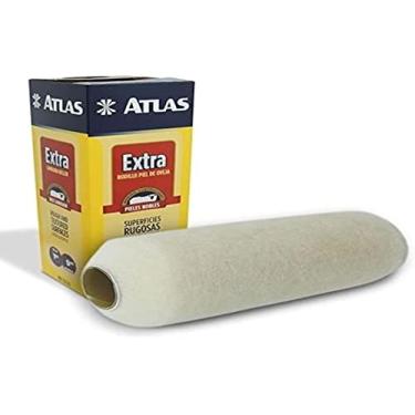 Imagem de Atlas - Rolo de Pintura de 23cm de Pele de Carneiro Merino Australiano com Lã Extalonga e Densa de 25mm.