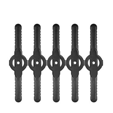 Imagem de Qudai Cortador de grama de plástico Lâmina Cortador De Grama Trimmer Weeder Blade Lâmina De Substituição Acessório para Jardim Agricultura Uso 5 Unidades/pacote NP