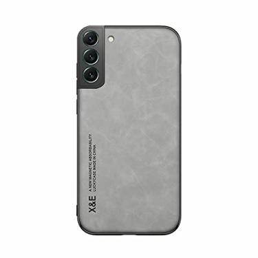 Imagem de Kepuch Silklike Capa para Samsung Galaxy S30+/S21+ - Case Placa de Metal Embutida para Samsung Galaxy S30+/S21+ - Cinza