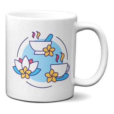 Imagem de Caneca Chá Medicinal Xícaras Presente Esotérico Criativo