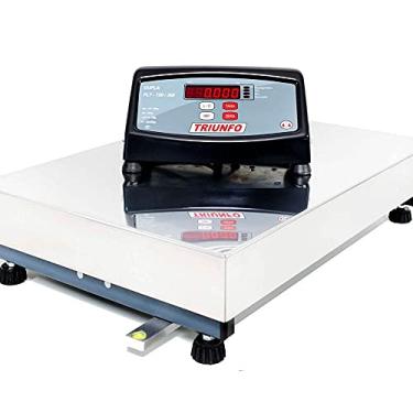 Imagem de Balança Eletrônica Plataforma Inox 40x60cm Slim - 60Kg/20g, 150Kg/50g - PLT 60/150 - Selo Inmetro - Triunfo