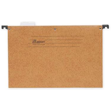 Imagem de Pasta Suspensa Marmorizada, Polycart 5108P, Multicor, Pacote de 50