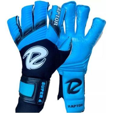 Imagem de Luva Goleiro Profissional Raptor Nitro 4 Aqua