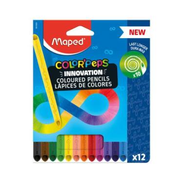 Imagem de Lapis De Cor 12 Cores Color Peps Infinito Maped