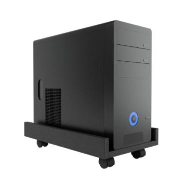 Imagem de Suporte Para Cpu Pc Gamer Com Rodas Base Em Mdf Portátil - R9 DECOR, P