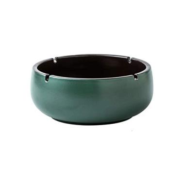 Imagem de Cinzeiro criativo de cerâmica bar/hotel/mesa de café/escritório cinzeiro de grande capacidade de 19 cm cinzeiro multifuncional doméstico decoração de casa