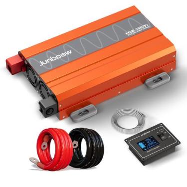 Imagem de Inversor Junbpaw 2080W Pure Sine Wave 12V DC a 110V/120V AC