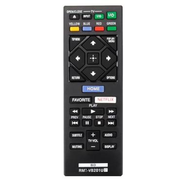 Imagem de Substitua o leitor de Blu-ray Disc Controle remoto compatível com Sony Ultra HD Blue ray Disc/DVD Player BDP-BX370 BDP-S1700 BDP-S3700 UBP-X700 UBP-UX70 UBP-X700M RMT-VB201U RMT-VB100U RMT-VB201D