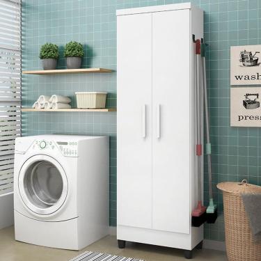 Imagem de Armario Organizador Multiuso 879 Com Suportes Branco Branco