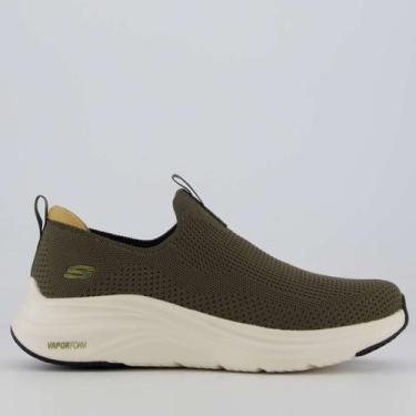 Imagem de Tênis Skechers Vapor Foam Covert Verde Oliva, 41