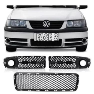 Imagem de Grade Parachoque Milha Gol Saveiro G3 2005 C/Furo