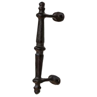 Imagem de Fenteer Puxador de porta de celeiro, acessório multiuso para ferragens de móveis, puxador criativo de armário de cozinha, decorativo de fazenda