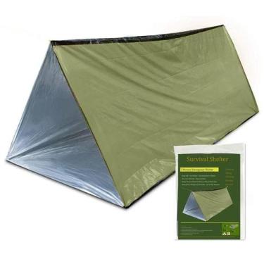 Imagem de Tenda De Emergência Impermeável Para 2 Pessoas Para Camping E Atividad