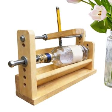 Imagem de Kit De Cortador De Garrafas De Vidro - Máquina Ajustável De Precisão | Kit De Máquina Cortadora De Vidro Colorido | Para Licor Whisky Champagne Adultos Iniciantes Amantes De Artesanato E Trabalhos Man