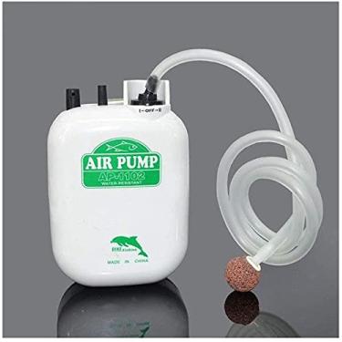 Imagem de U5GAAALPPQ9 Bomba de ar de pesca resistente à água grande bateria de ar de pesca bomba de oxigênio bomba de ar de aquário